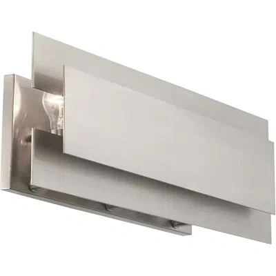 Lucas + Mckearn 3 - Light Vanity Light In Brushed Nickel