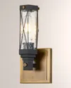 Lucas + Mckearn Abbey 1-light Bath Vanity Light In Brass
