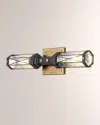 Lucas + Mckearn Abbey 2-light Bath Vanity Light In Brass