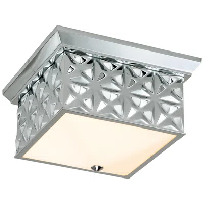 Lucas + Mckearn Lucas Mckearn Alpha 14 1/2" Wide Polished Chrome Ceiling Light