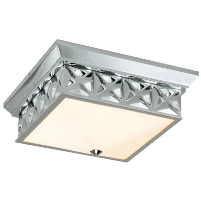 Lucas + Mckearn Alpha 4 Light Flush Mount Polished Chrome