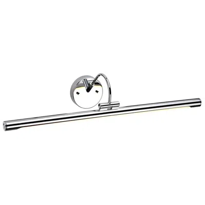 Lucas + Mckearn Alton Large Led Picture Light Polished Chrome In White