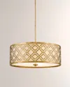 Lucas + Mckearn Arabella Large Convertible Pendant In Gold