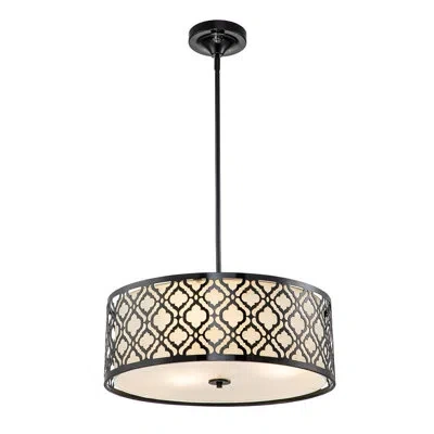 Lucas + Mckearn Arabella Large Pendant In Black