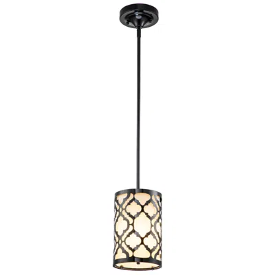 Lucas + Mckearn Arabella Mini Pendant In Black In Multi