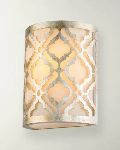 Lucas + Mckearn Arabella Sconce In Silver