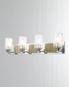 Lucas + Mckearn Arcadia 4-light Bath Vanity Light In Silver 2