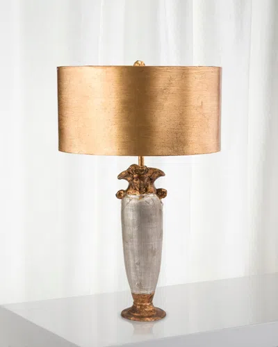 Lucas + Mckearn Bienville Table Lamp In Gold And Silver