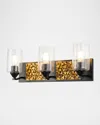 Lucas + Mckearn Bocage 3-light Bath Vanity Light In Multi