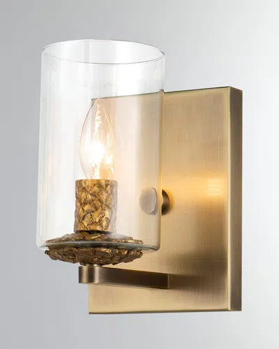 Lucas + Mckearn Bolivar 1-light Bath Vanity Light In Brass