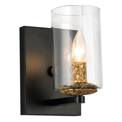 Lucas + Mckearn Bolivar 1-light Wall Sconce In Matte Black