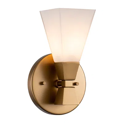 Lucas + Mckearn Bowtie 1 Light Bath Bar Laquered Gold