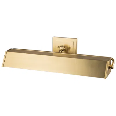 Lucas + Mckearn Cade Large Picture Light In Brushed Bronze In Gold