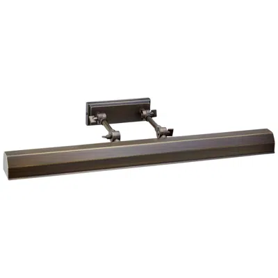 Lucas + Mckearn Chawton 26" Wide Dark Bronze Metal Adjustable Picture Light