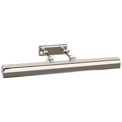Lucas + Mckearn Chawton 26"w Polished Nickel Metal Adjustable Picture Light