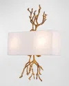 Lucas + Mckearn Coral Sconce In Gold