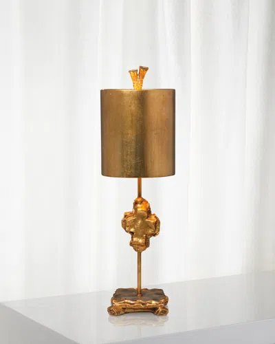 Lucas + Mckearn Cross Table Lamp In Gold