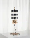 Lucas + Mckearn Dominique Table Lamp In Black And White