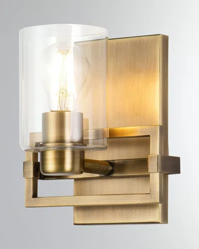 Lucas + Mckearn Estes 1-light Bath Vanity Light In Brass