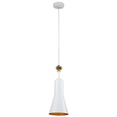 Lucas + Mckearn Etoille Large White Pendant With Star