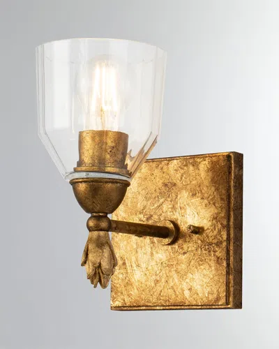 Lucas + Mckearn Felice 1-light Bath Vanity Light In Gold