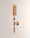 Lucas + Mckearn Fragment Gold Sconce In Gold