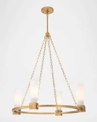 Lucas + Mckearn Kristy 33" 4-light Chandelier In Gold