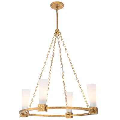 Lucas + Mckearn Kristy 4 Light Chandelier Gold