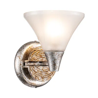 Lucas + Mckearn Lemoine 1 Light Bath Bar In Silver In Gold
