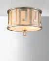 Lucas + Mckearn Lemuria Flush Mount In Silver