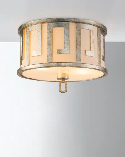 Lucas + Mckearn Lemuria Flush Mount In Silver