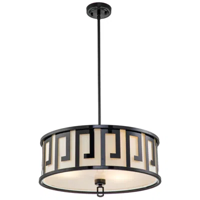 Lucas + Mckearn Lemuria Pendant Large In Laquered Black