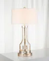 Lucas + Mckearn Lemuria Table Lamp In Silver