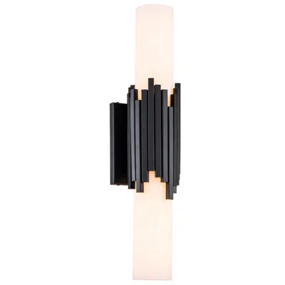 Lucas + Mckearn Marvel 2 Light Bath Light In Matte Black
