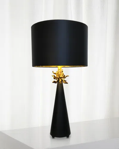Lucas + Mckearn Neo Buffet Table Lamp In Gold White