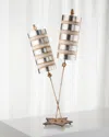 Lucas + Mckearn Nettle Luxe Table Lamp In Silver