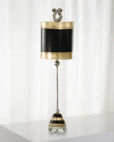 Lucas + Mckearn Phoenician Table Lamp In Black And Gold