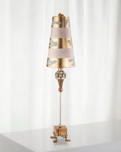 Lucas + Mckearn Pompadour Luxe Table Lamp In Gold And Silver