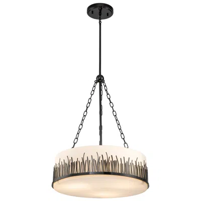 Lucas + Mckearn Sawgrass Large Pendant In Black