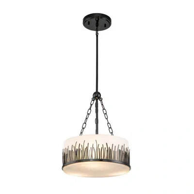 Lucas + Mckearn Sawgrass Pendant In Matte Black