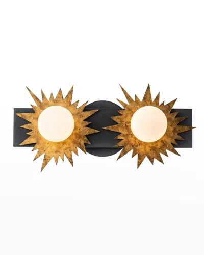 Lucas + Mckearn Soleil 2-light Bath Vanity Light In Brass