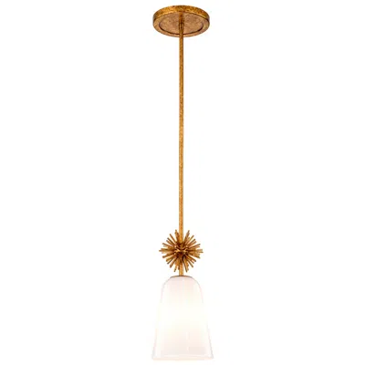 Lucas + Mckearn Staring 1 Light Pendant Opal Glass