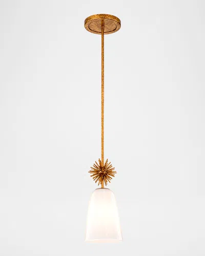 Lucas + Mckearn Staring 16" Pendant In Brown