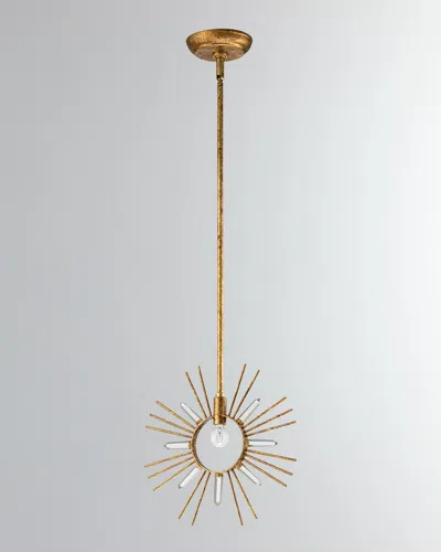 Lucas + Mckearn Sun King 1-light Pendant Light In Gold
