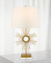 Lucas + Mckearn Sun King Table Lamp In Gold