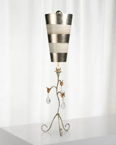 Lucas + Mckearn Tivoli Table Lamp In Silver