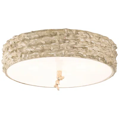 Lucas + Mckearn Lucas Mckearn Trellis 16" Wide Putty Patina Ceiling Light