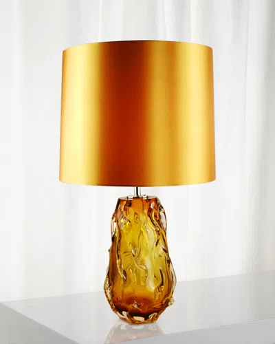 Lucas + Mckearn Valencia Table Lamp In Orange