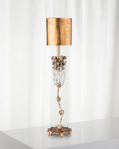 Lucas + Mckearn Venetian Table Lamp In Gold And Silver
