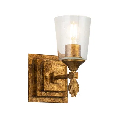 Lucas + Mckearn Vetiver 1 Light Wall Sconce Gold